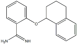  2-(1,2,3,4-tetrahydronaphthalen-1-yloxy)benzene-1-carboximidamide