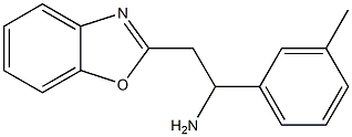2-(1,3-benzoxazol-2-yl)-1-(3-methylphenyl)ethan-1-amine