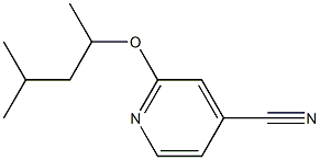 2-(1,3-dimethylbutoxy)isonicotinonitrile