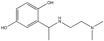 2-(1-{[2-(dimethylamino)ethyl]amino}ethyl)benzene-1,4-diol