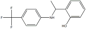 2-(1-{[4-(trifluoromethyl)phenyl]amino}ethyl)phenol