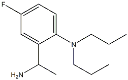 2-(1-aminoethyl)-4-fluoro-N,N-dipropylaniline Structure