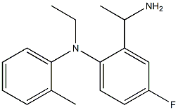 2-(1-aminoethyl)-N-ethyl-4-fluoro-N-(2-methylphenyl)aniline