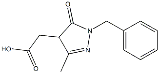 2-(1-benzyl-3-methyl-5-oxo-4,5-dihydro-1H-pyrazol-4-yl)acetic acid