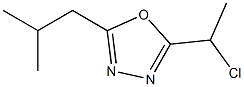 2-(1-chloroethyl)-5-isobutyl-1,3,4-oxadiazole|