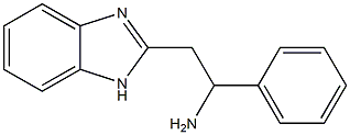 2-(1H-1,3-benzodiazol-2-yl)-1-phenylethan-1-amine Structure