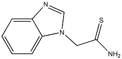 2-(1H-benzimidazol-1-yl)ethanethioamide