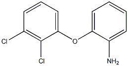 2-(2,3-dichlorophenoxy)aniline 化学構造式