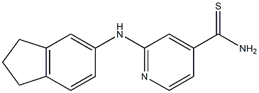 2-(2,3-dihydro-1H-inden-5-ylamino)pyridine-4-carbothioamide