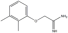 2-(2,3-dimethylphenoxy)ethanimidamide Structure