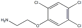 2-(2,4,5-trichlorophenoxy)ethanamine 结构式