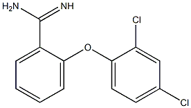 2-(2,4-dichlorophenoxy)benzene-1-carboximidamide|