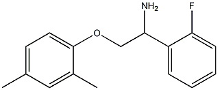 2-(2,4-dimethylphenoxy)-1-(2-fluorophenyl)ethanamine|