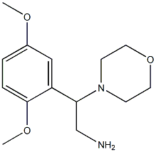2-(2,5-dimethoxyphenyl)-2-morpholin-4-ylethanamine