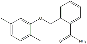 2-(2,5-dimethylphenoxymethyl)benzene-1-carbothioamide