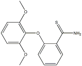 2-(2,6-dimethoxyphenoxy)benzene-1-carbothioamide