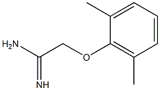 2-(2,6-dimethylphenoxy)ethanimidamide Structure