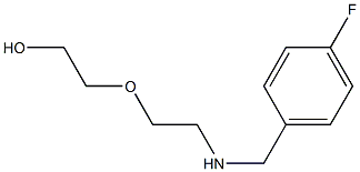 2-(2-{[(4-fluorophenyl)methyl]amino}ethoxy)ethan-1-ol