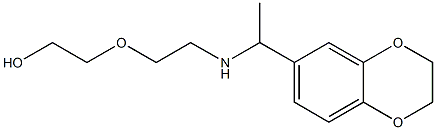 2-(2-{[1-(2,3-dihydro-1,4-benzodioxin-6-yl)ethyl]amino}ethoxy)ethan-1-ol|