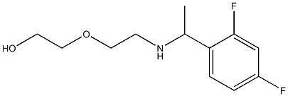 2-(2-{[1-(2,4-difluorophenyl)ethyl]amino}ethoxy)ethan-1-ol