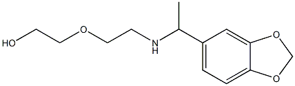 2-(2-{[1-(2H-1,3-benzodioxol-5-yl)ethyl]amino}ethoxy)ethan-1-ol