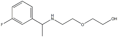 2-(2-{[1-(3-fluorophenyl)ethyl]amino}ethoxy)ethan-1-ol