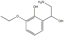  2-(2-amino-1-hydroxyethyl)-6-ethoxyphenol