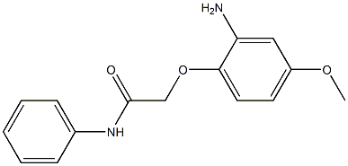 2-(2-amino-4-methoxyphenoxy)-N-phenylacetamide