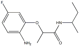 2-(2-amino-5-fluorophenoxy)-N-(butan-2-yl)propanamide