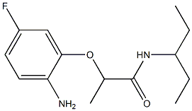 2-(2-amino-5-fluorophenoxy)-N-(pentan-3-yl)propanamide