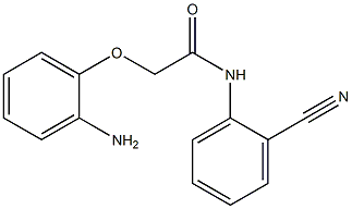 2-(2-aminophenoxy)-N-(2-cyanophenyl)acetamide|