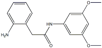 2-(2-aminophenyl)-N-(3,5-dimethoxyphenyl)acetamide