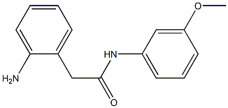 2-(2-aminophenyl)-N-(3-methoxyphenyl)acetamide