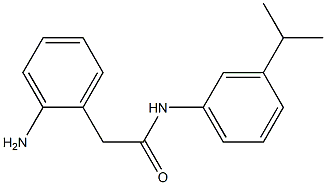 2-(2-aminophenyl)-N-[3-(propan-2-yl)phenyl]acetamide