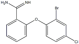2-(2-bromo-4-chlorophenoxy)benzene-1-carboximidamide