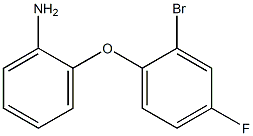  2-(2-bromo-4-fluorophenoxy)aniline