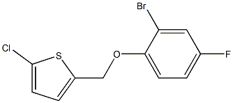 2-(2-bromo-4-fluorophenoxymethyl)-5-chlorothiophene