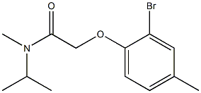 2-(2-bromo-4-methylphenoxy)-N-methyl-N-(propan-2-yl)acetamide