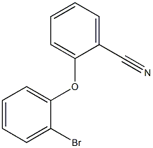 2-(2-bromophenoxy)benzonitrile Structure