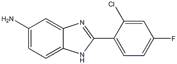 2-(2-chloro-4-fluorophenyl)-1H-1,3-benzodiazol-5-amine