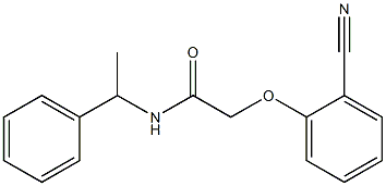 2-(2-cyanophenoxy)-N-(1-phenylethyl)acetamide