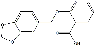 2-(2H-1,3-benzodioxol-5-ylmethoxy)benzoic acid|