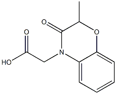  2-(2-methyl-3-oxo-3,4-dihydro-2H-1,4-benzoxazin-4-yl)acetic acid