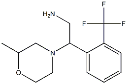 2-(2-methylmorpholin-4-yl)-2-[2-(trifluoromethyl)phenyl]ethanamine