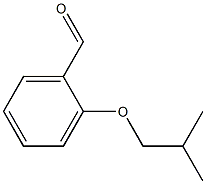 2-(2-methylpropoxy)benzaldehyde,,结构式