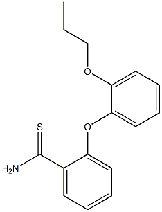  2-(2-propoxyphenoxy)benzene-1-carbothioamide