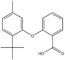 2-(2-tert-butyl-5-methylphenoxy)benzoic acid|