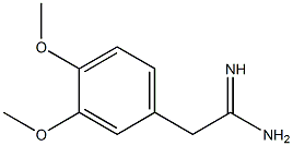 2-(3,4-dimethoxyphenyl)ethanimidamide Structure