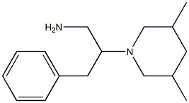 2-(3,5-dimethylpiperidin-1-yl)-3-phenylpropan-1-amine