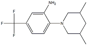 2-(3,5-dimethylpiperidin-1-yl)-5-(trifluoromethyl)aniline Structure
